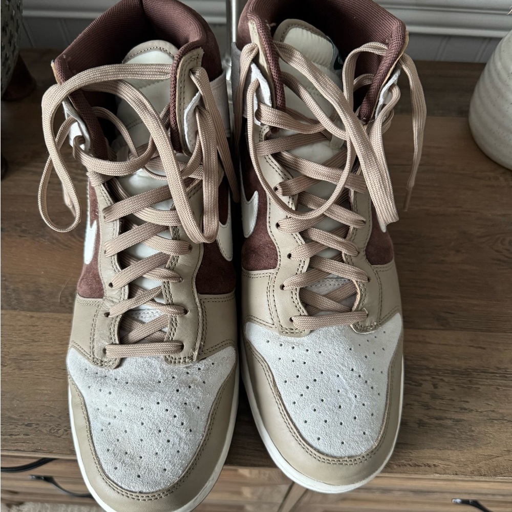 Nike Dunk High Light Chocolate - Picture 5 of 7